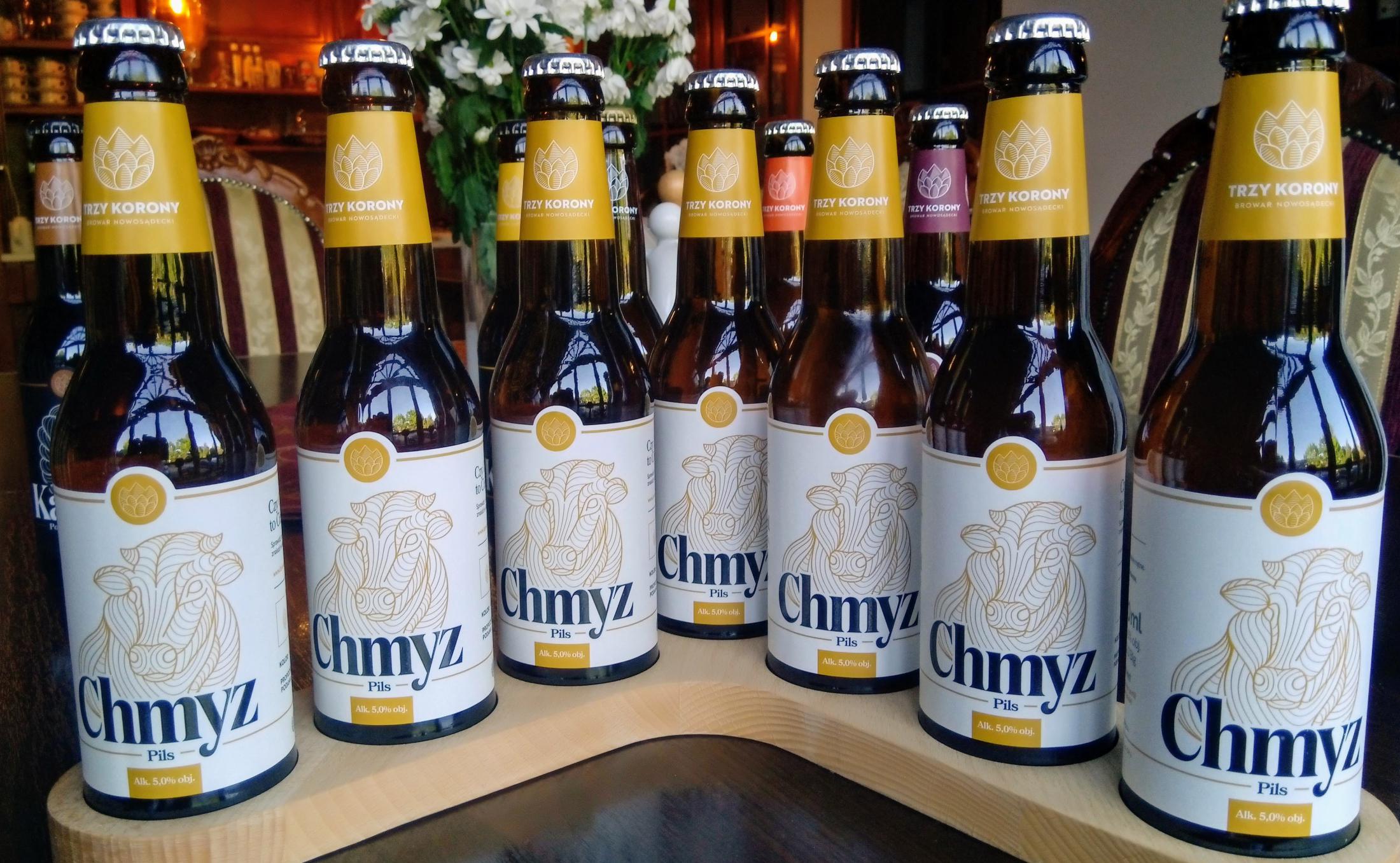Chmyz piwo regionalne Trzy Korony